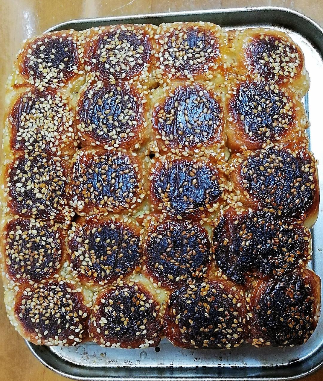 蜂蜜脆底小面包