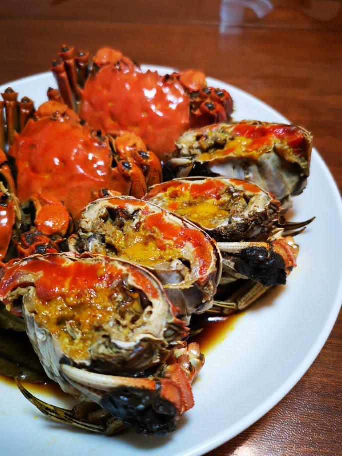 大雯厨房做的江南熟醉蟹