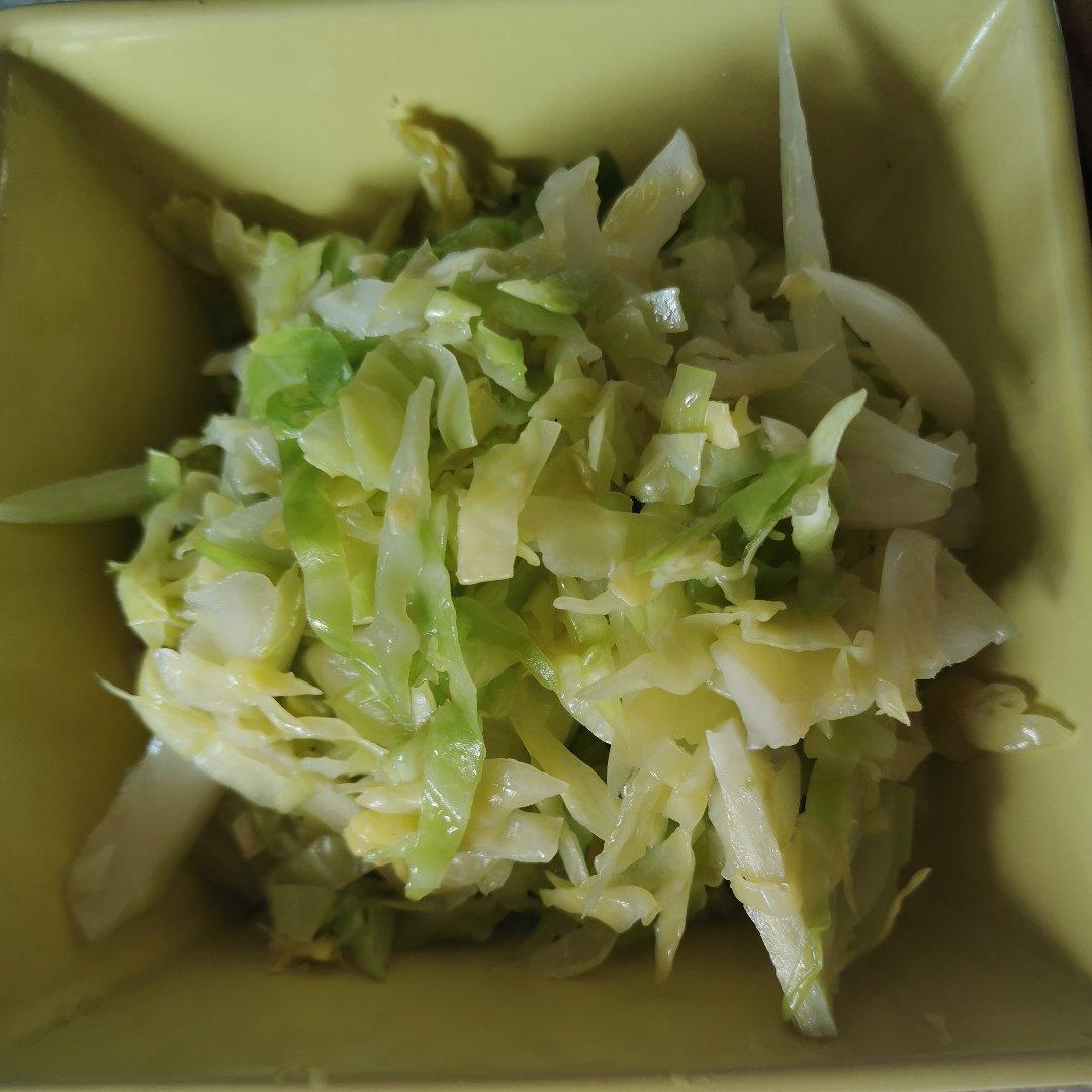 清脆酸甜的卷心菜丝