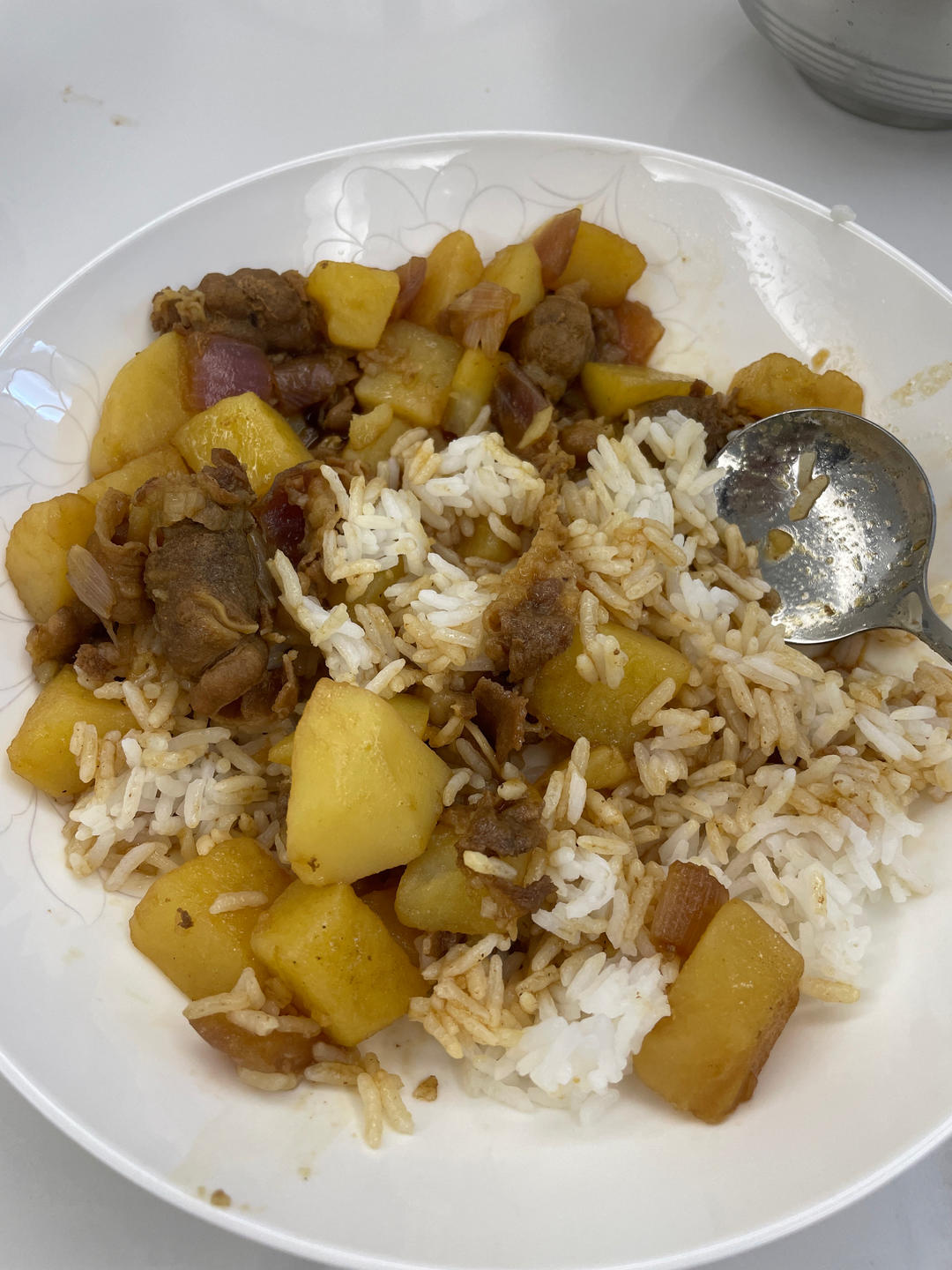 好吃到舔碗底的土豆肥牛拌饭