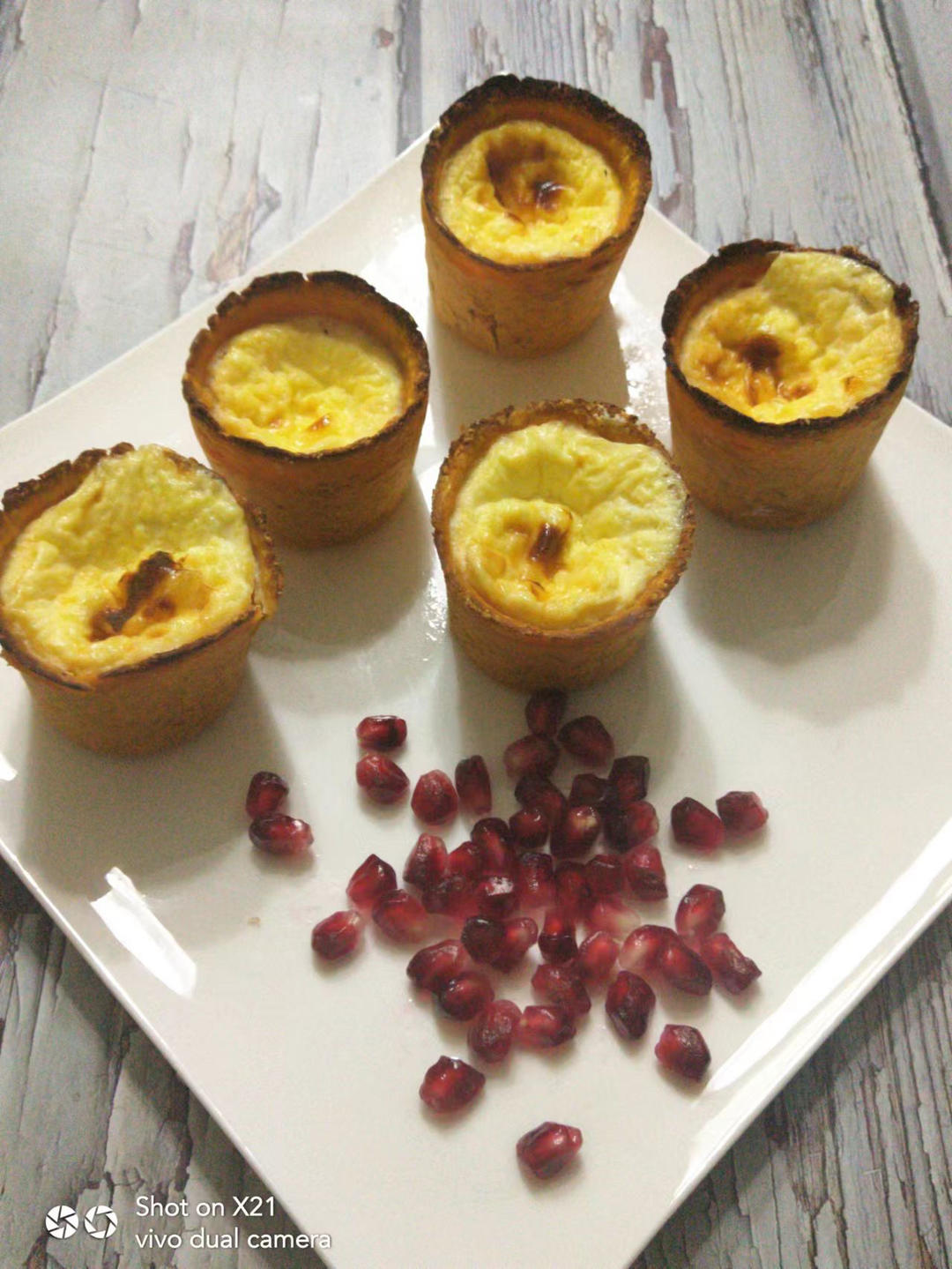 低脂甜品-0糖0油0厨艺的红薯燕麦蛋挞