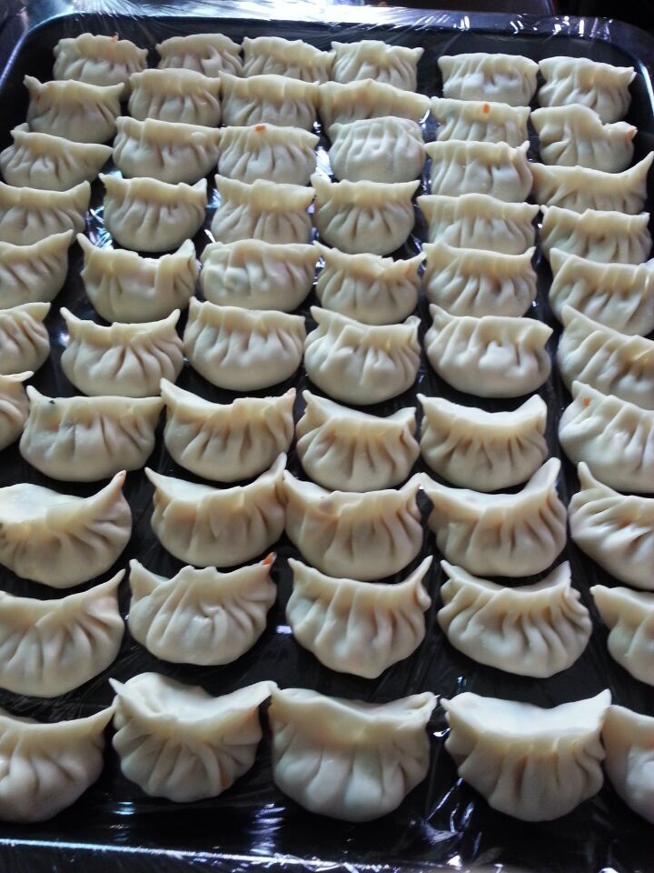 饺子的包法