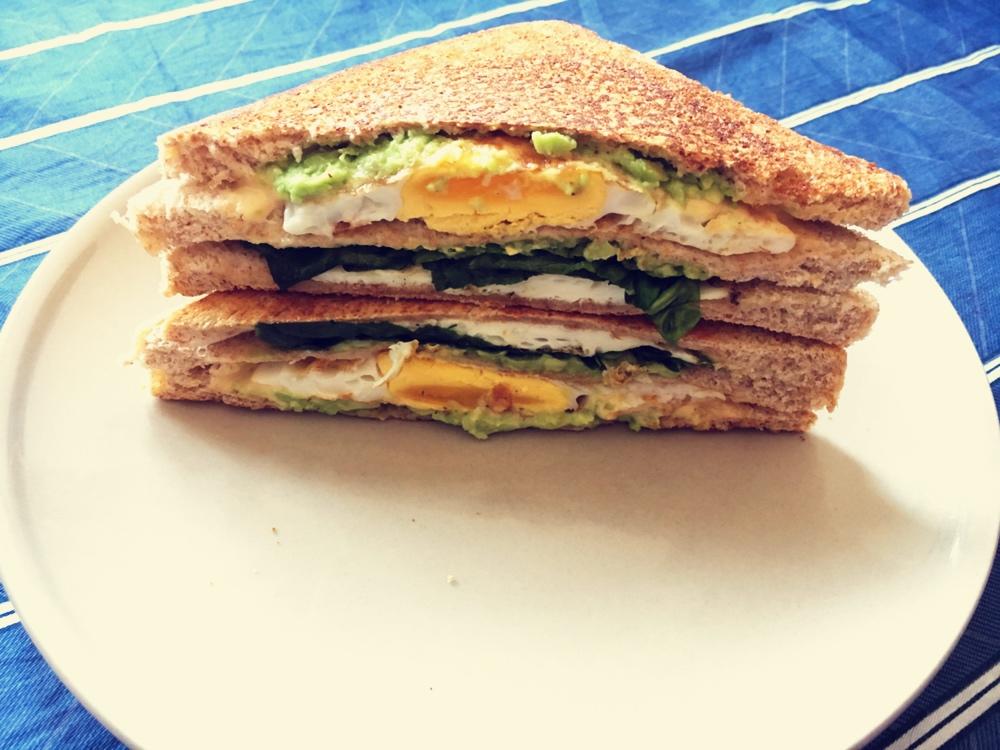 牛油果早餐三明治 Avocado Breakfast Toasted Sandwich