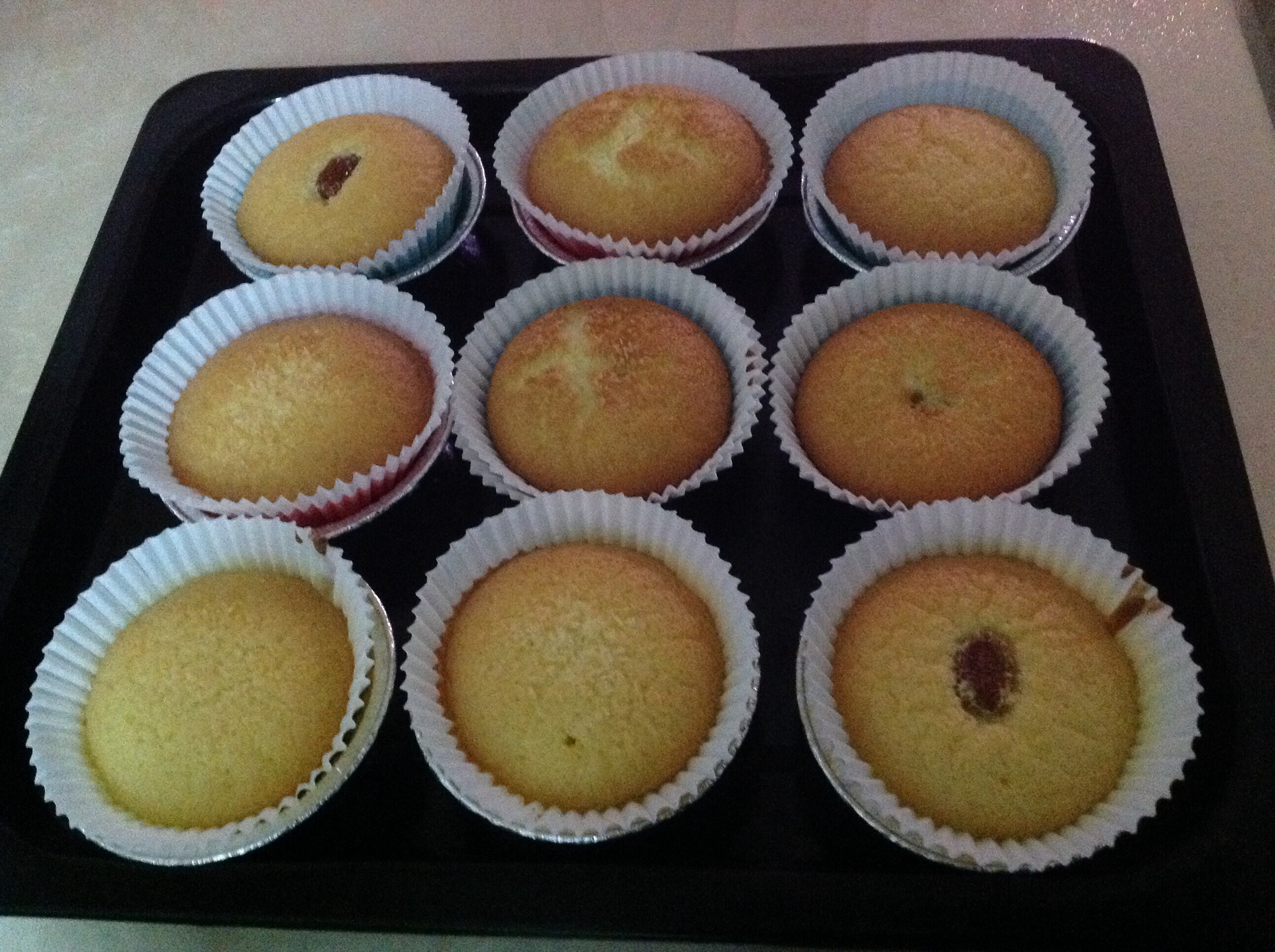 椰蓉棉花纸杯蛋糕