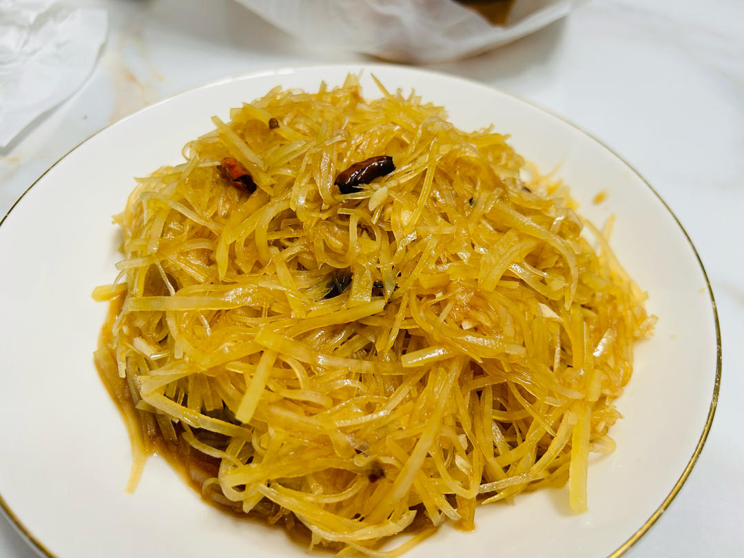 香辣开胃的凉拌土豆丝