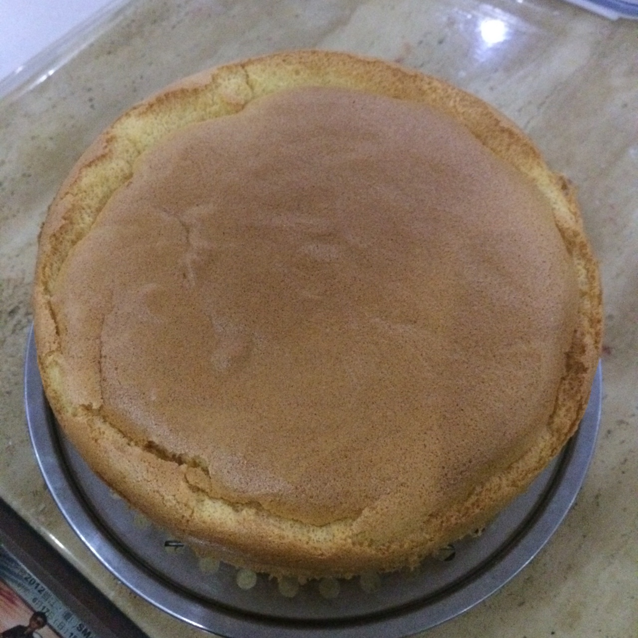 超好记八寸戚风蛋糕（后蛋法）