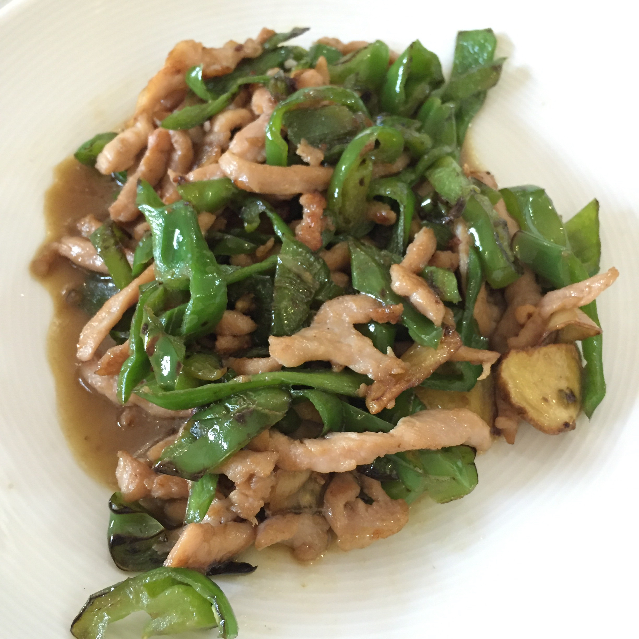 青椒肉丝