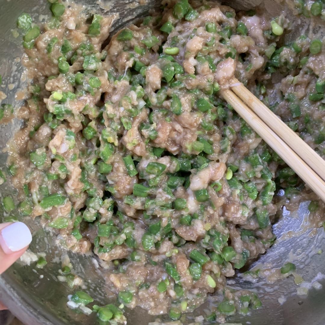 豆角馅饺子