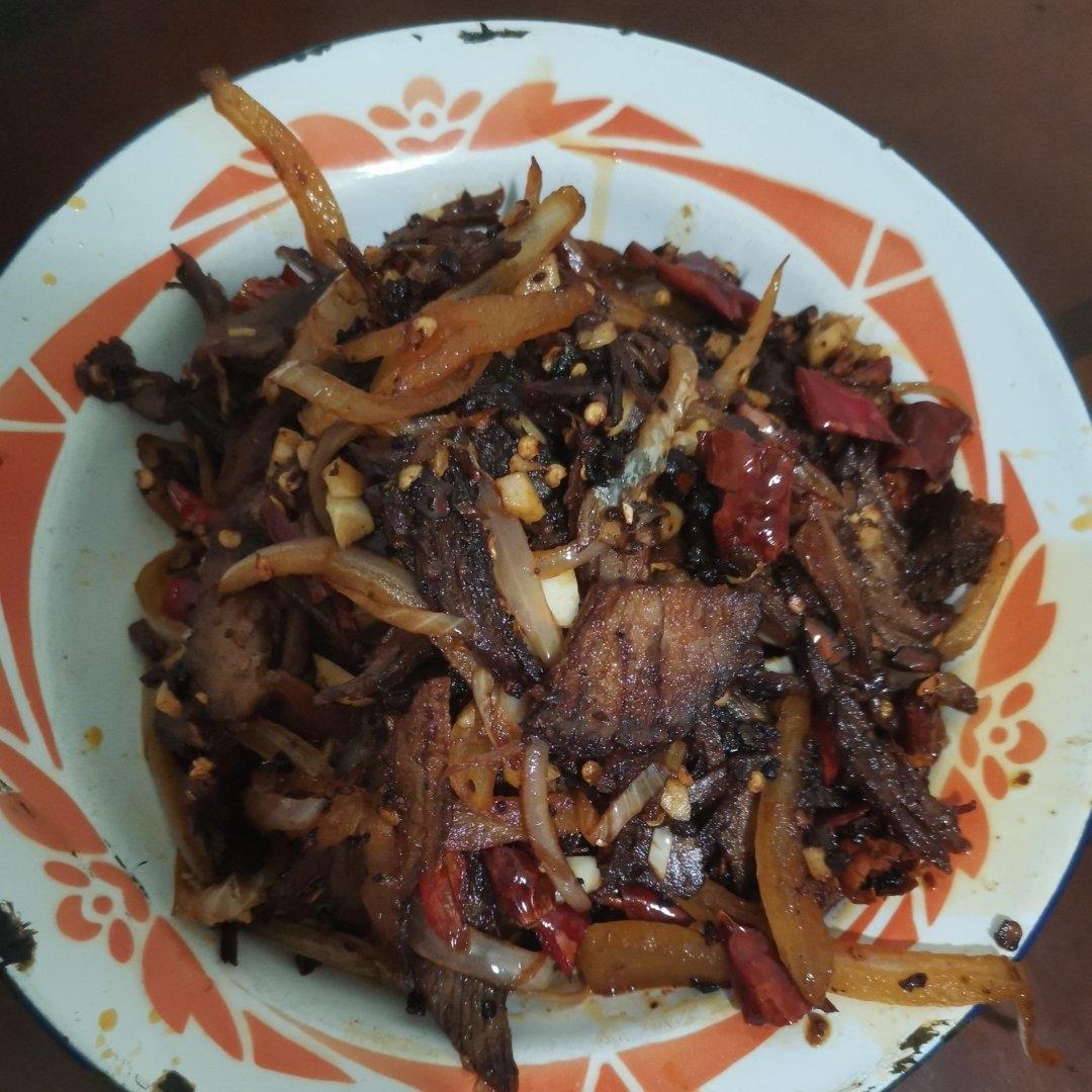 香辣炒牛肉