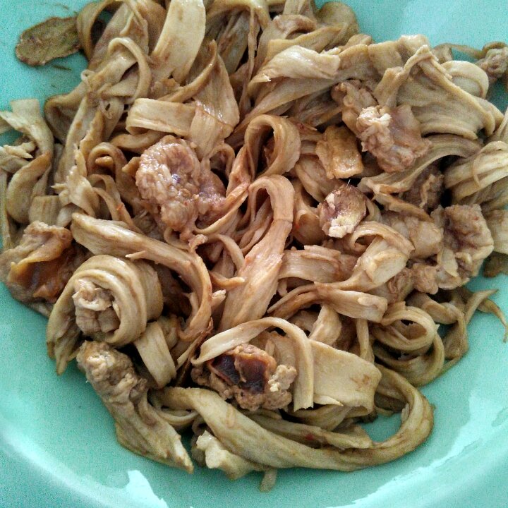 孜然面筋 好吃的！