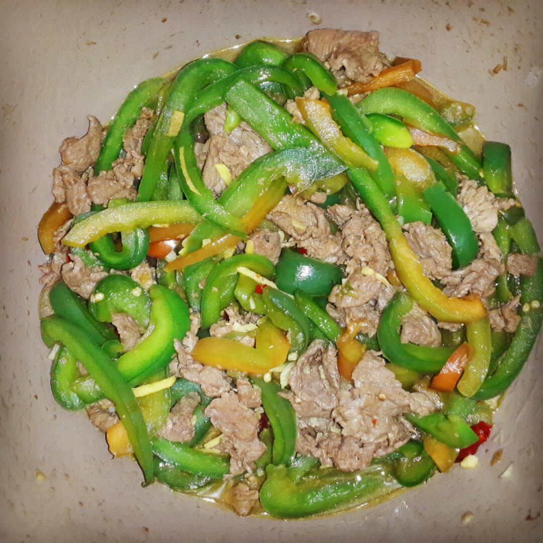 青椒牛肉