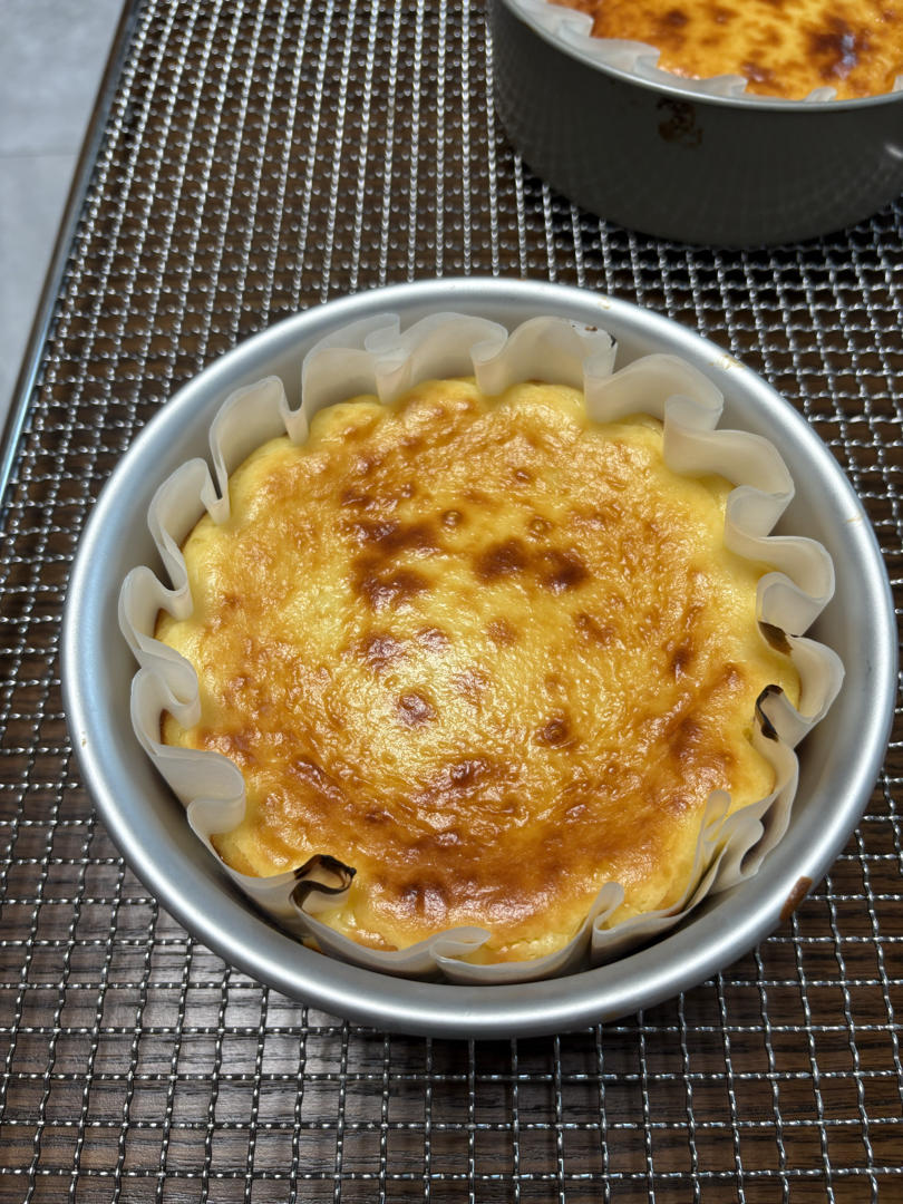 【0294】巴斯克式榴莲乳酪蛋糕（免机器版） <302小厨房>