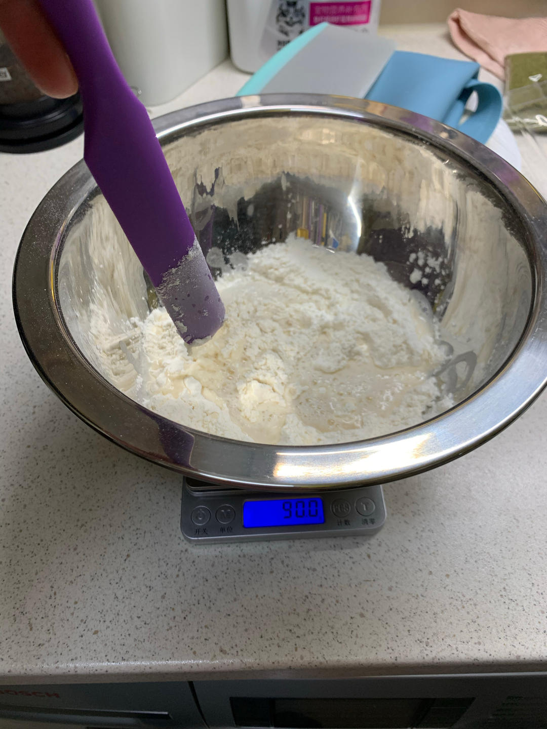纯奶手撕吐司的做法 步骤1