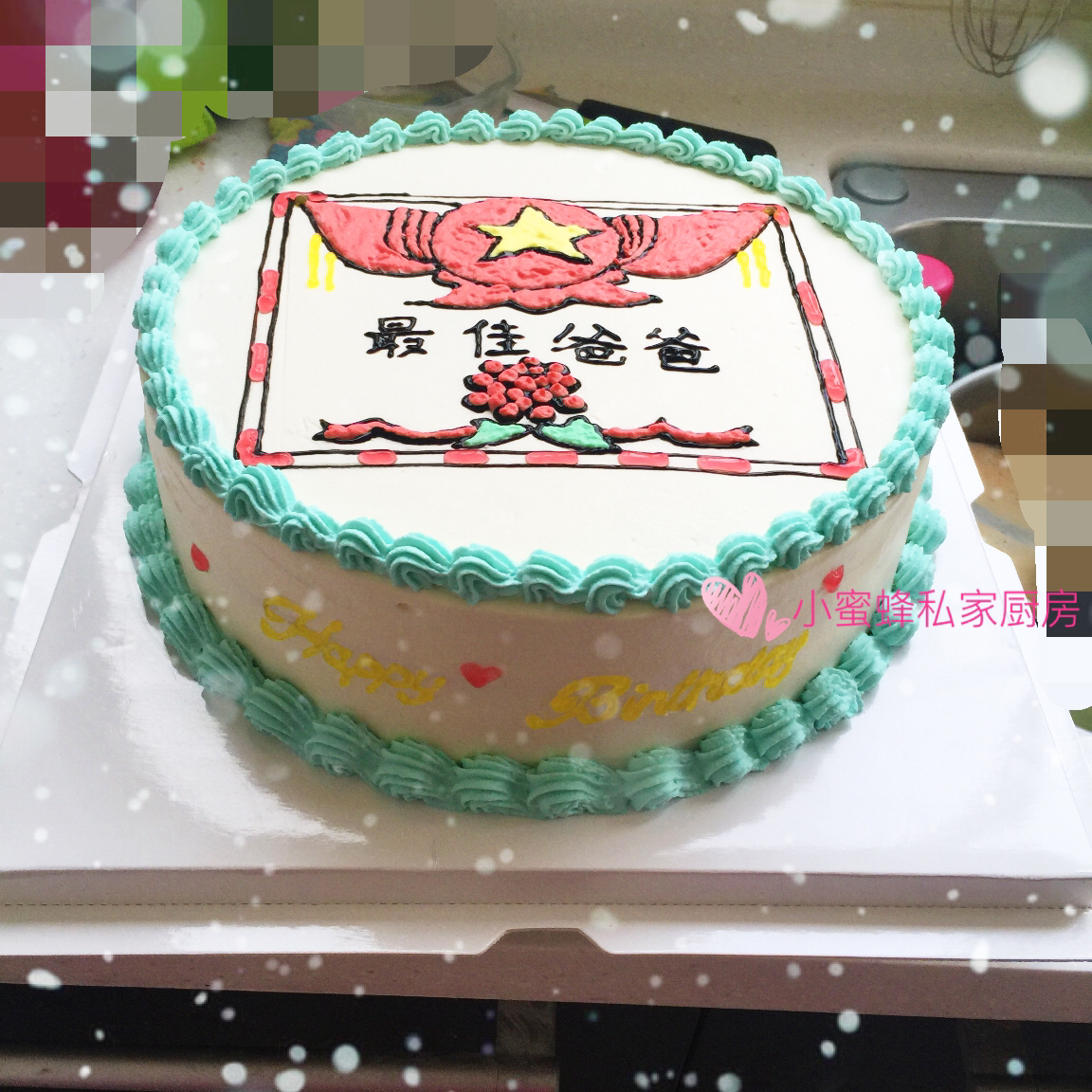 手绘蛋糕