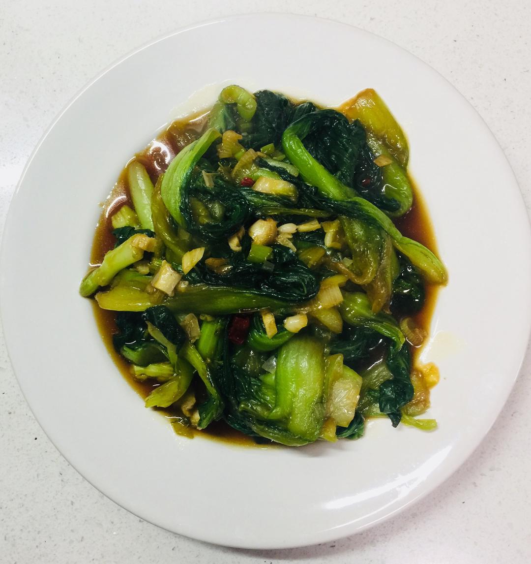 蚝油蒜蓉小油菜