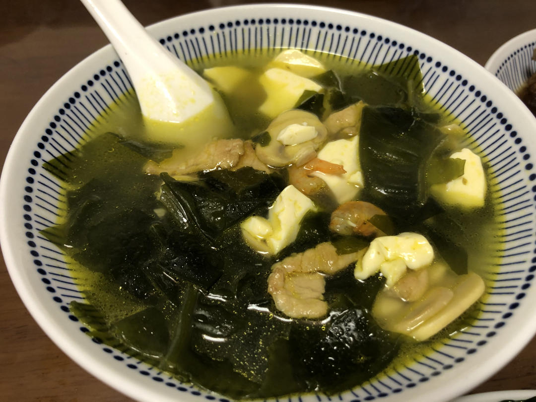 三鲜豆腐汤