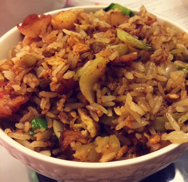什锦培根炒饭