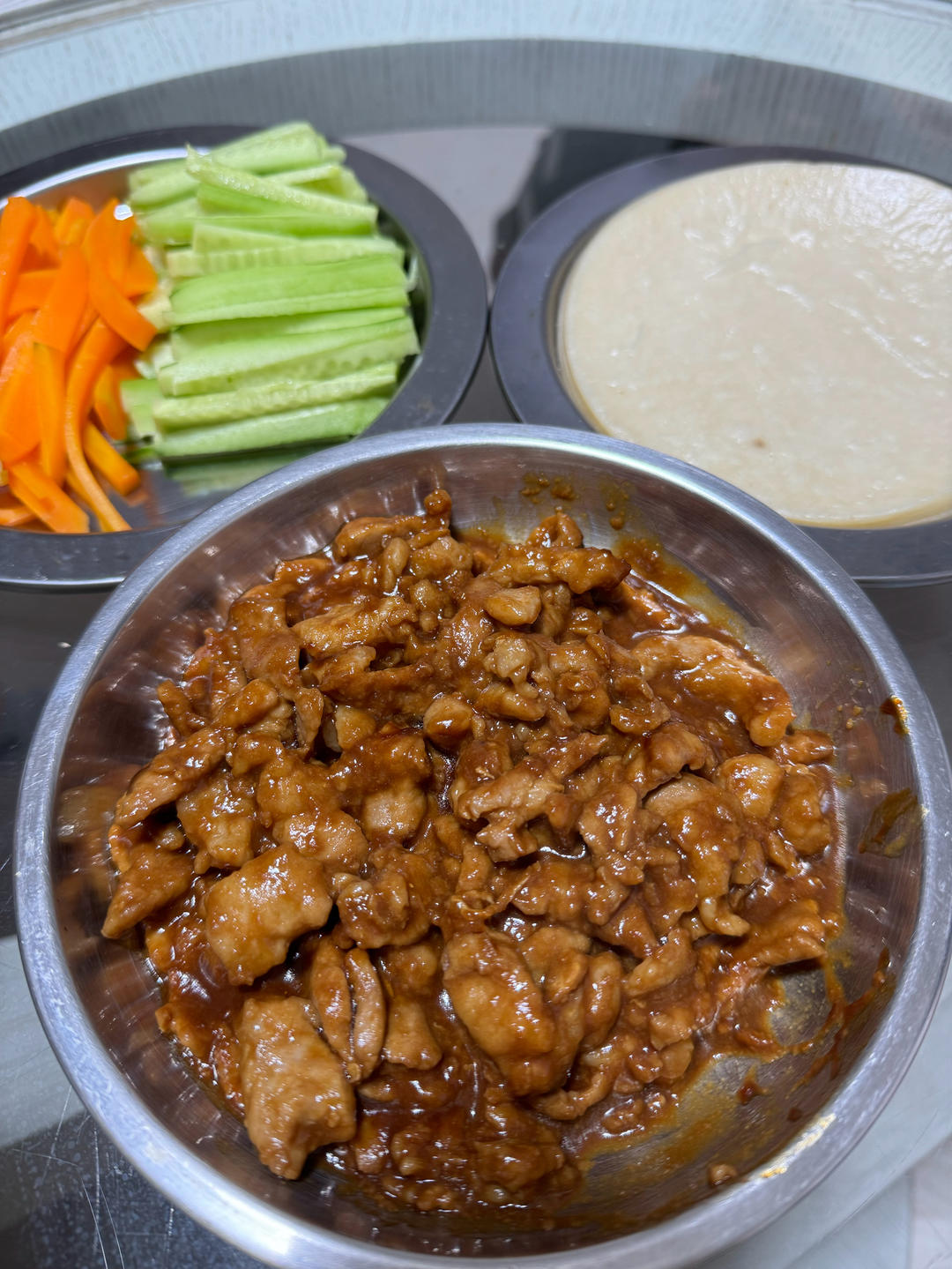 厨师长教你：“京酱肉丝”的家常做法，酱香咸甜适中，老少皆宜