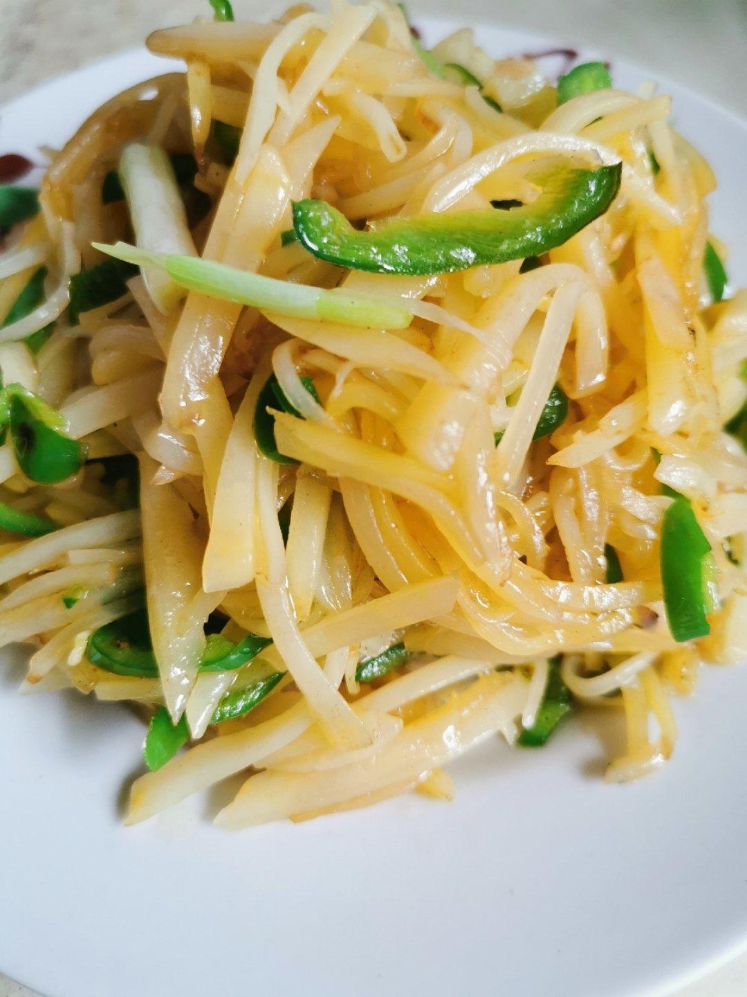 🌶️5分钟搞定“酸辣土豆丝”超级好吃开胃