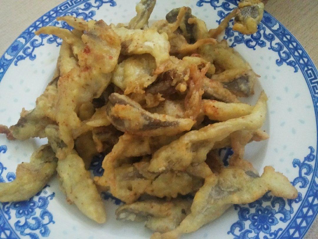 椒盐蘑菇-超好吃的下酒菜