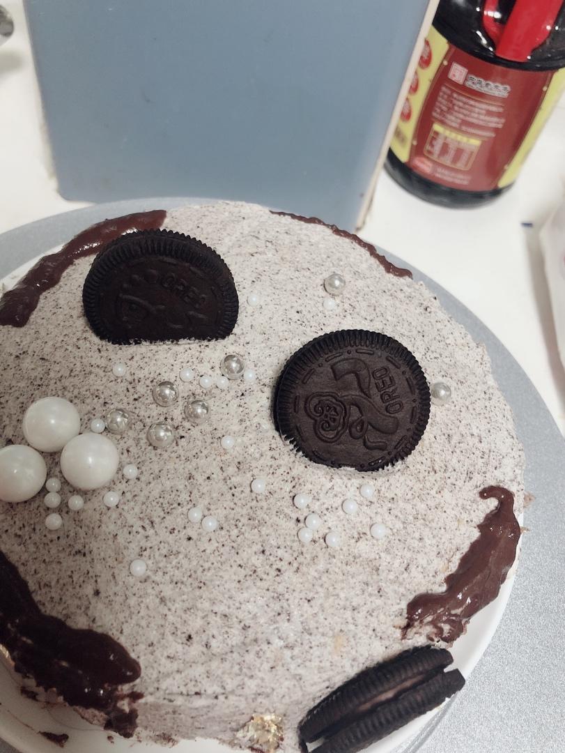 简约奥利奥奶油蛋糕，做法简单，小白秒变烘焙达人