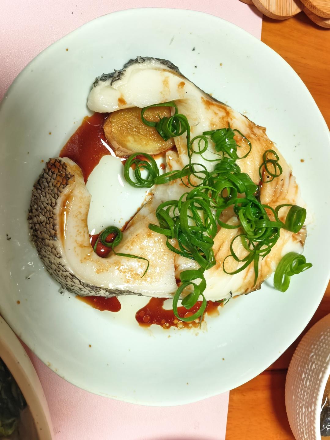 一点没难度的清蒸鳕鱼