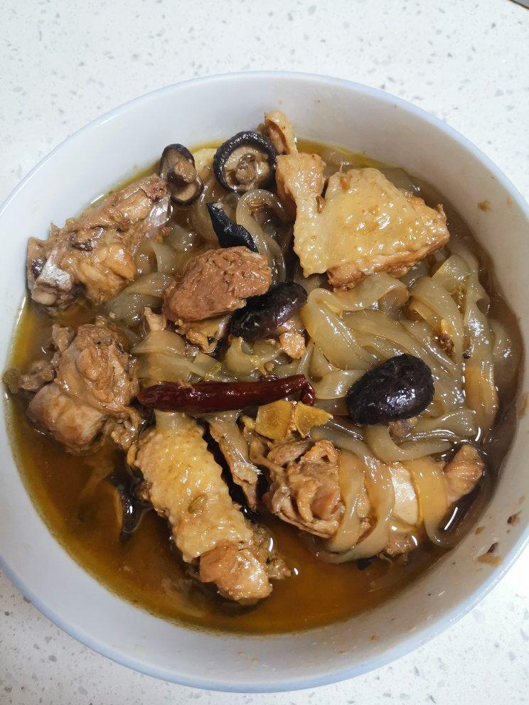 小鸡炖蘑菇粉条