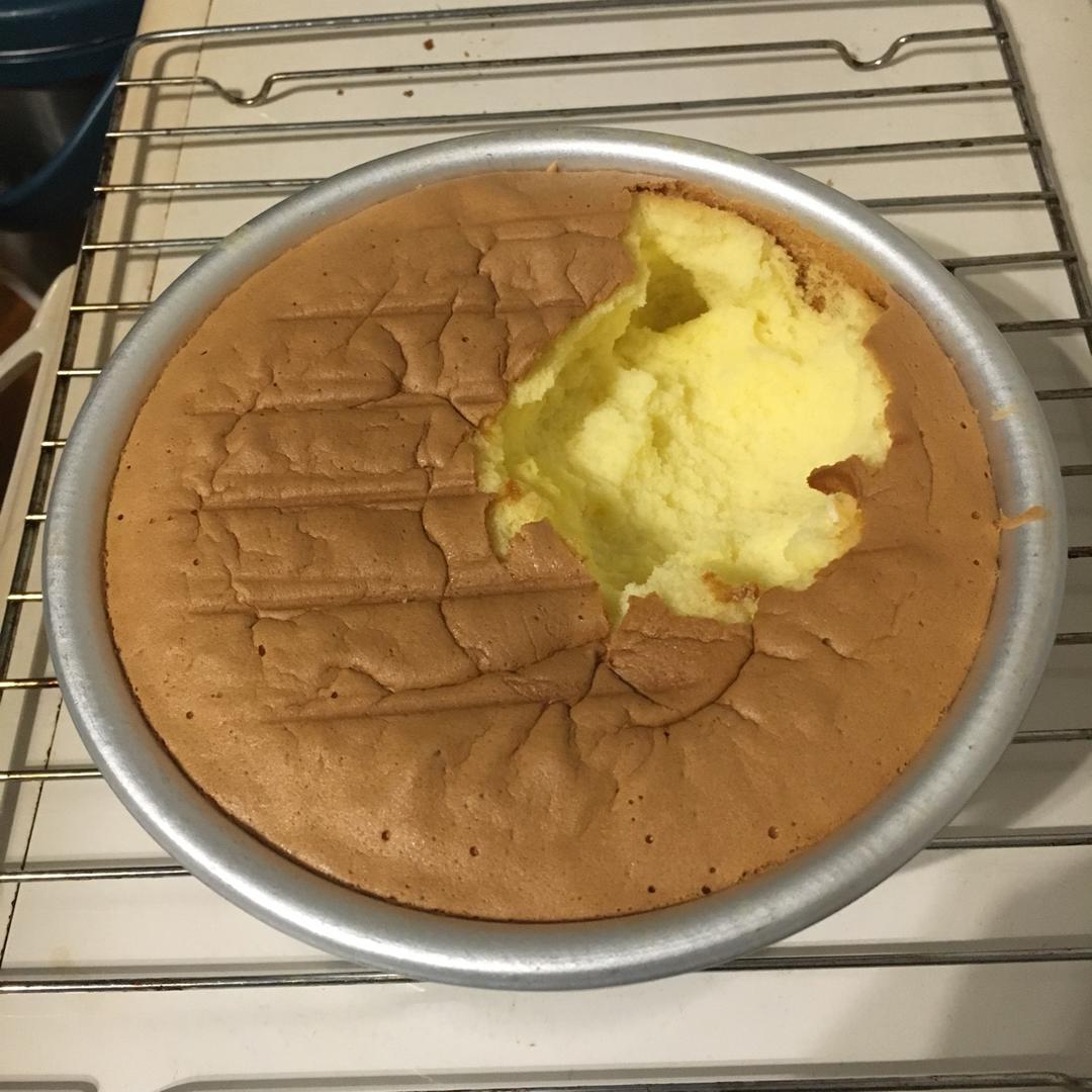 戚风蛋糕（烫面法）超级好吃！