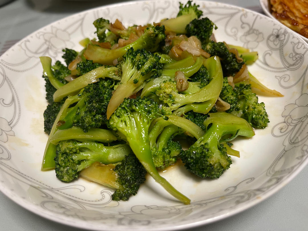 蚝油蒜蓉西兰花🥦