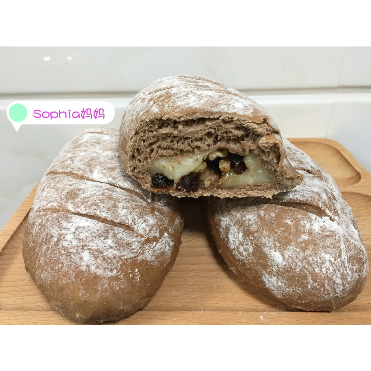 麻薯夹心可可（抹茶）软欧