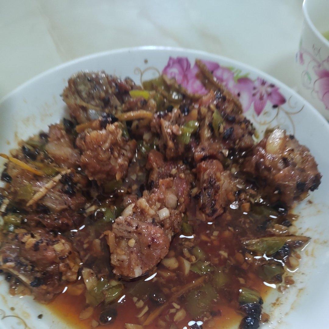 豆豉蒸排骨