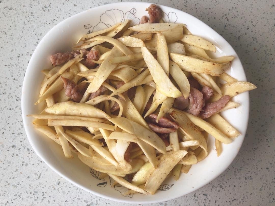 茭白肉丝