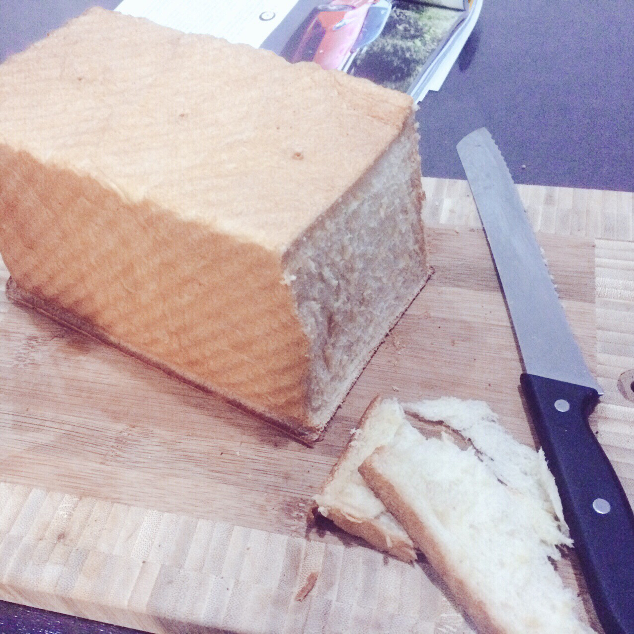 奶香超浓郁的淡奶油吐司（消灭淡奶油）