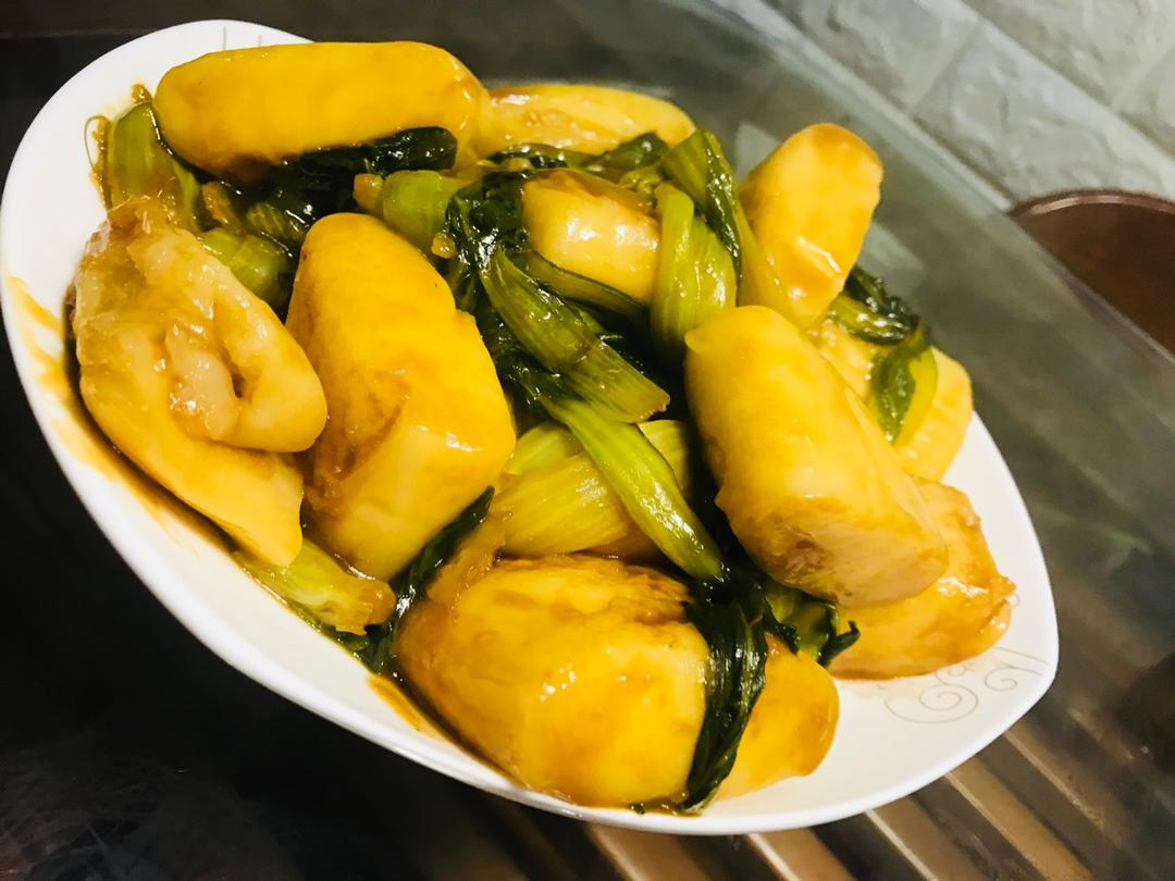 宁波人爱吃的烤菜年糕