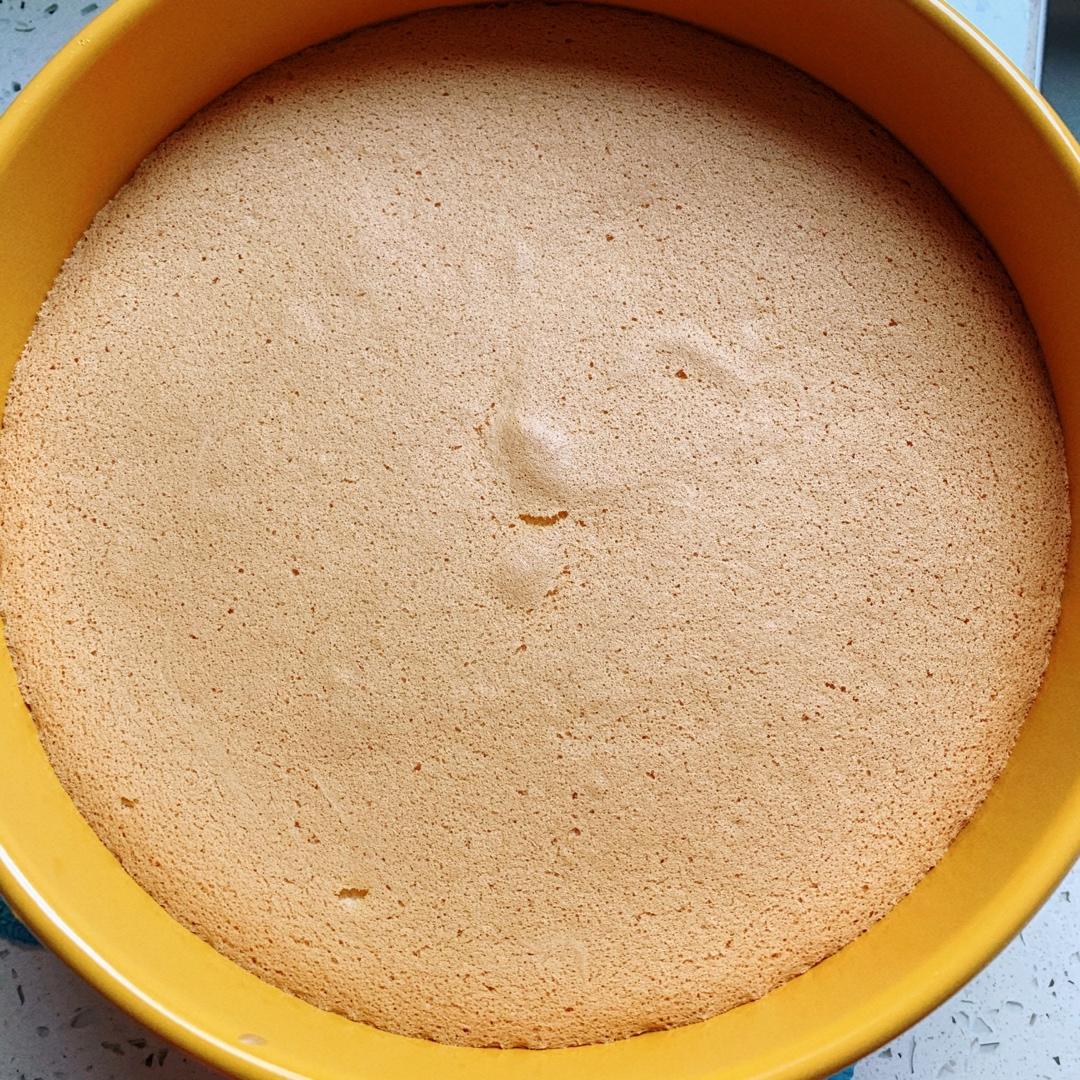 超详细8寸戚风蛋糕