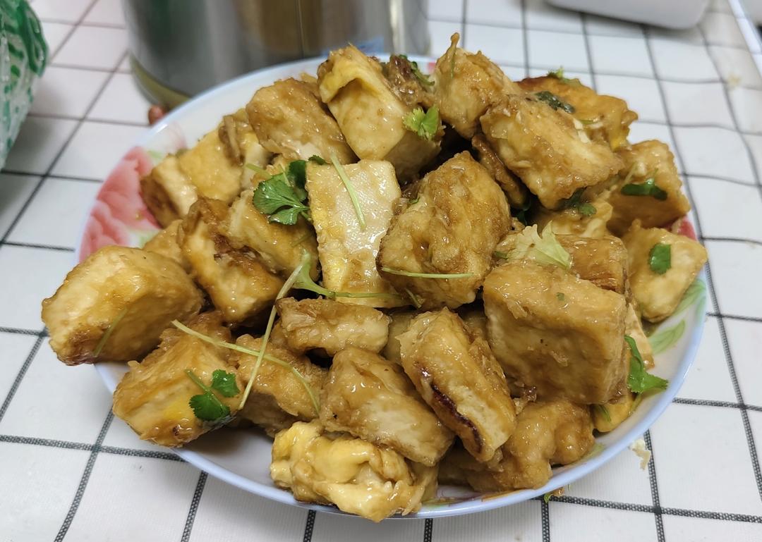 无敌好吃的香煎豆腐