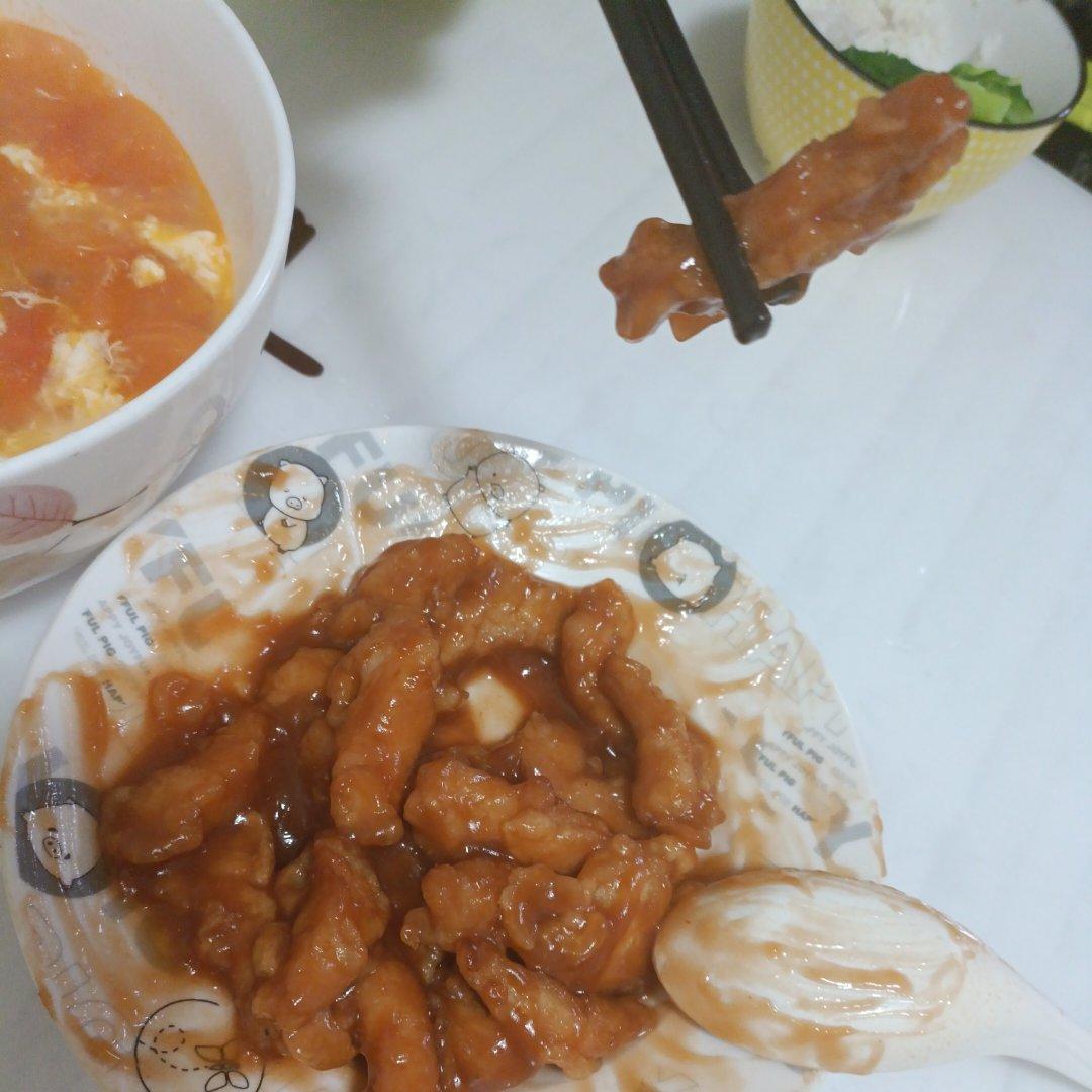 糖醋里脊 超嫩鸡胸肉版