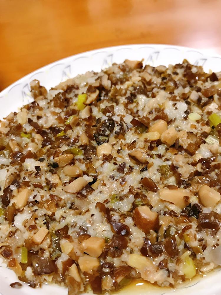 香菇木耳肉饼的做法