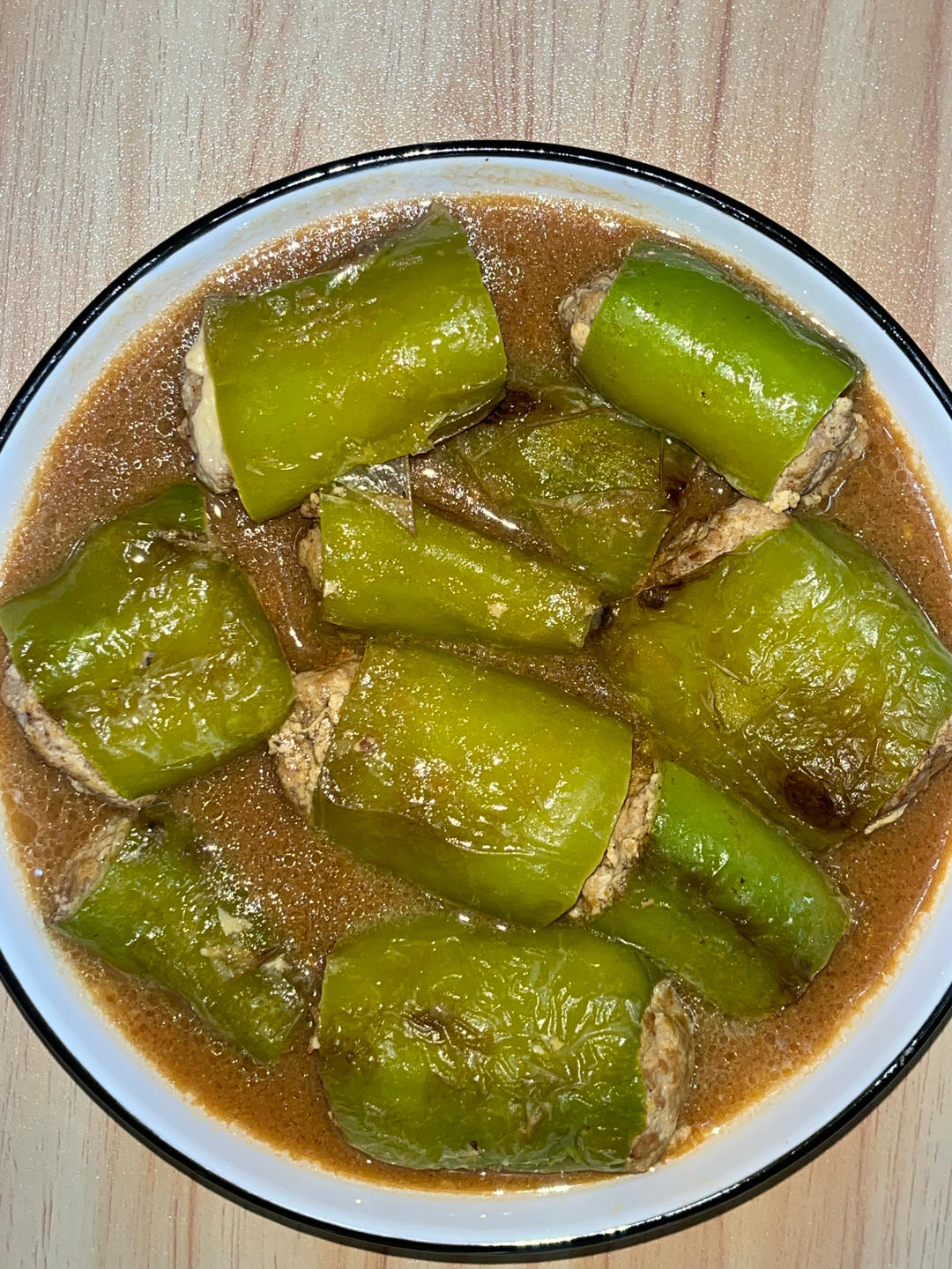 青椒酿肉