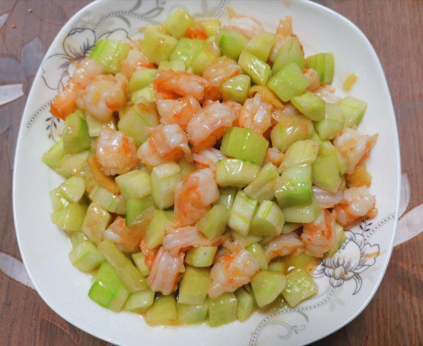 黄瓜炒虾仁
