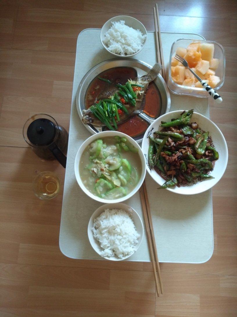 蚝汁蒸多宝鱼