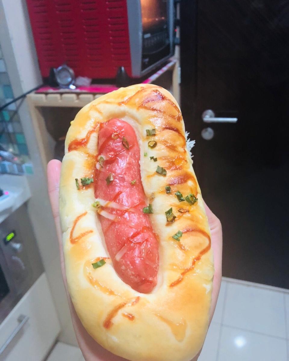 肉松沙拉酱面包（65度汤种）