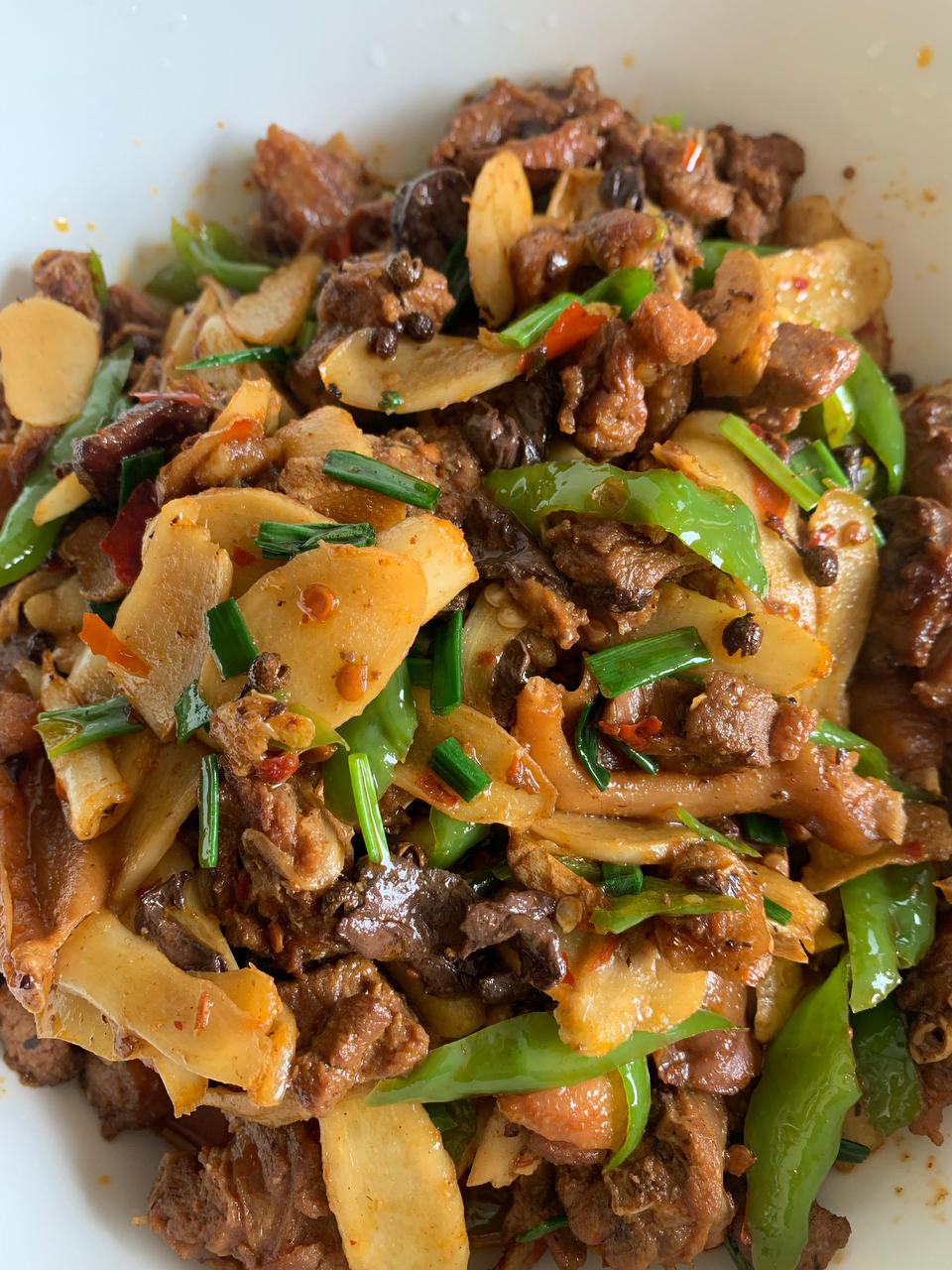 姜爆鸭子（子姜炒鸭子）
