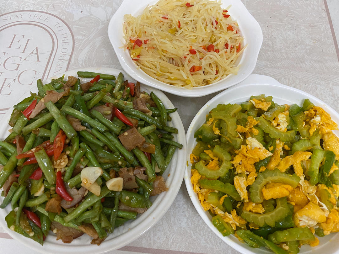 四季豆炒肉