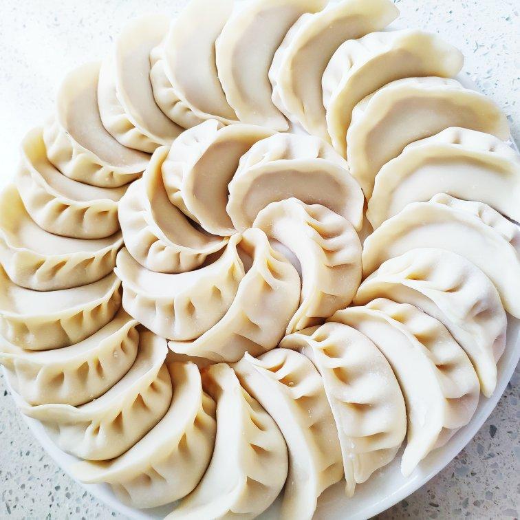 月牙饺子手法包法