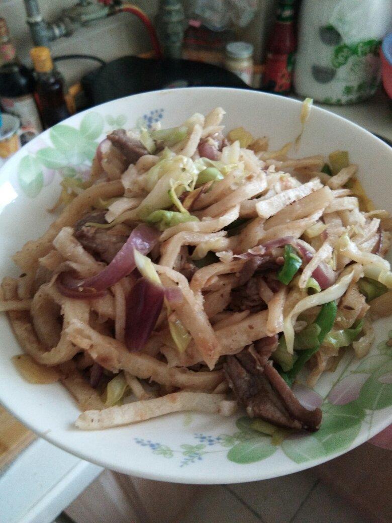快手炒饼丝