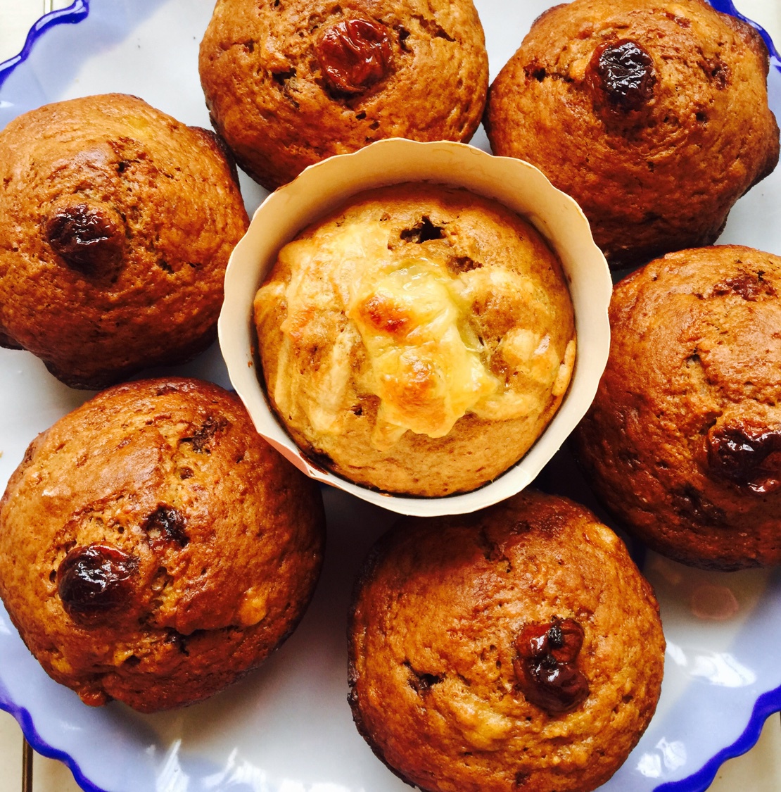 快手红糖香蕉肉桂蛋糕改良版