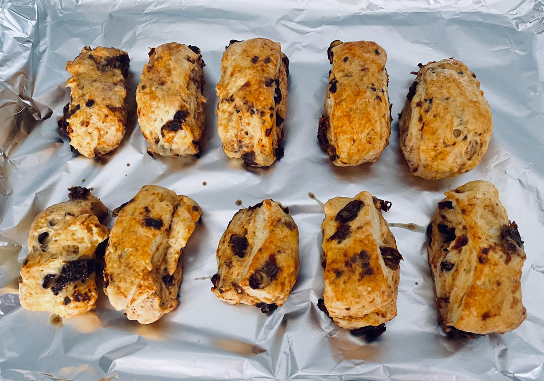 全麦油浸番茄司康