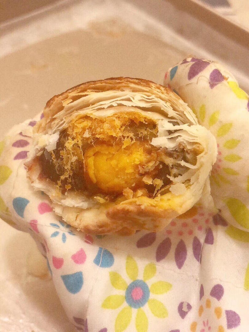 ㊙️网红麻薯肉松蛋黄酥🔥，好吃到爆‼️