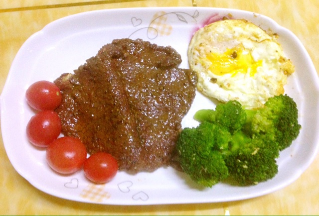 煎牛排